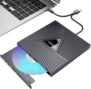 lot 14322 image: External CDDVD Drive USB 3.0 Type-C Burner Writer Reader for LaptopPCMac