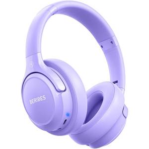 lot 14340 image: BERIBES Bluetooth Headphones Over Ear Wireless HiFi Stereo Headsets 65H 6EQ