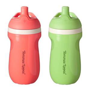 lot 20406 image: Tommee Tippee Toddler Sippy Cup, Sporty Spout, 1-3 Years, Insulated