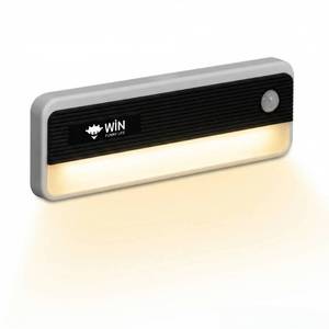 lot 20410 image: Rechargeable Motion Sensor Night Lights, 3 Color Temperatures, 1800mAh LED Motion Activated Nightlight, Auto & Always-On, Stick-on Indoor Light for Bathroom, Kitchen, Stairs, Hallway, Closet,Bedroom