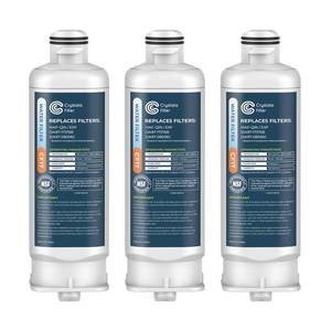 lot 20450 image: Crystala Filters Replacement for Samsung Water Filter DA97-17376B 3 Pack