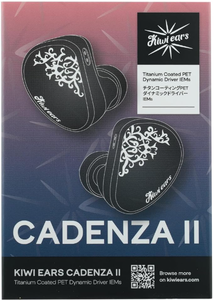 lot 2420 image: Kiwi Ears Cadenza II Titanium Coated PET Dynamic Driver IEMs