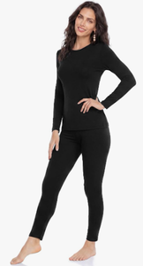 lot 2440 image: Ladies black longjohn Small - Stock image may not match actual product images