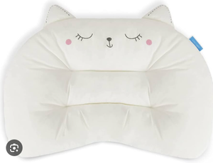 lot 12087 image: Chocchick Toddler Pillow Cat Shaped White - Stock image may not match actual product images