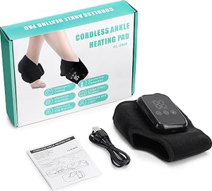 lot 20000 image: Cordless Ankle Heating Pad CL-2288 2 Pack - Stock image may not match actual product images