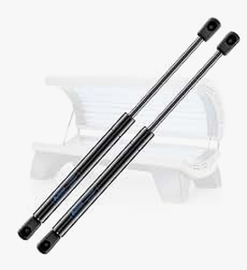 lot 20499 image: Gas Strut Lid Support Kit with Installation Guide 100 lbs - Stock images may not match actual product images