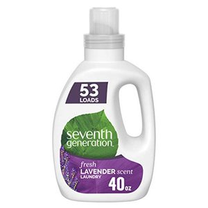 lot 1391 image: Seventh Generation Concentrated Laundry Detergent  Fresh Lavender scent  40 oz (53 Loads)