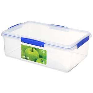 lot 1448 image: Sistema KLIP IT Large 7L Food Storage Container, Airtight & Stackable, Dishwasher, Freezer, & Microwave-Safe, BPA-Free