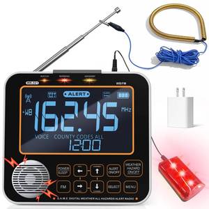 lot 2020 image: NOAA Weather Alert Radio for Home - S.A.M.E. Localized Programming