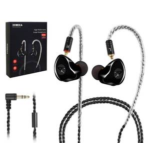 lot 2034 image: Dual Dynamic Driver IEM Earphones, HiFi Stereo In Ear Monitor Headphones
