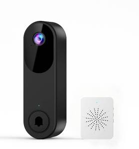 lot 2074 image: ZEOINE Wireless Video Doorbell Camera,Battery Powered Door Chime, Night Vision, 2-Way Audio,247 Live View, Optional Cloud Storage, 2.4GHz Wi-Fi Only