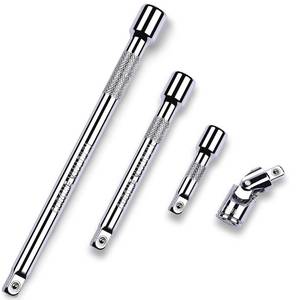 lot 2107 image: 4 Piece 38 Drive Extension Bar Set, 38 Drive Socket Extension Set
