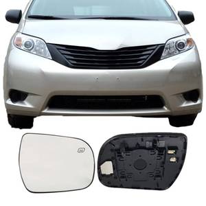 lot 2118 image: Passenger Side Mirror Replacement Glass for TOYOTA Sienna 2011-2019,Heated Right Side View Mirror Glass for 2011 2012 2013 2014 2015 2016 2017 2018 2019 TOYOTA Sienna.