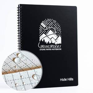 lot 2490 image: 8.5x11 Inch Waterproof Notebook, Write in the Rain Notebook - Reusable Waterproof Spiral Notepad for Study Notes, Outdoor Hiking, Travel Logs, and Lab Data Logging, Spiral Bound Stone Paper