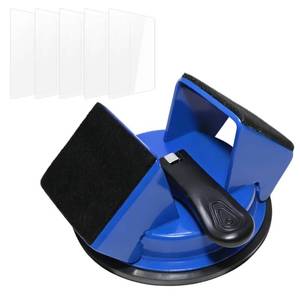 lot 5948 image: Nurafo Heavy Duty Floor Gap Fixer Tool �� Professional Flooring Repair with 45° Striking Surface, Enhanced Suction Cup & 5 Extra Sticky Pads for Laminate, Vinyl, Wood