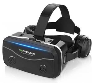 lot 5950 image: COCERKET Smartphone VR Headset with Built��in Headphones, Immersive 3D for 4.7-7.2 iPhoneAndroid, HD Aspheric Lenses, Adjustable Focus & Pupil Distance, Advanced Heat Dissipation for Comfort