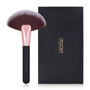 lot 6340 image: Docolor Fan Brush Finishing Powder Brush Multi-use Brush For Face and body Professional Highlighting Blush powder Bronzer Cheekbones Make Up Brushes Perfect For Spray Tan Powder Synthetic Hair Soft