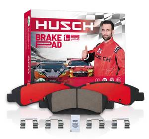 lot 6388 image: HUSCH Front Ceramic Brake Pads Kit Fit For Chrysler 300 2005-2011, D1056A