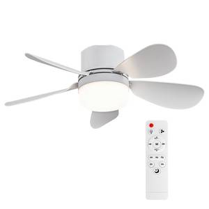 lot 6425 image: ASALL Socket Fan Light with Remote Control, Portable Small Ceiling Fan with Lights for Bedroom, Kitchen, Living Room, with Dimming Function, 1000 Lumens, Screws into E26E27, 16.54 Inches Diameter
