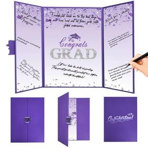 lot 8022 image: Crenics Purple Graduation Decorations Class of 2026