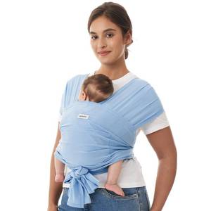 lot 8035 image: Momcozy Baby Wrap Carrier, Easy-On 2-Piece Design, Air Mesh Cooling