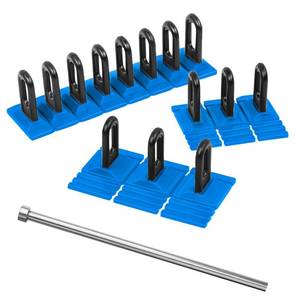 lot 8059 image: UHANBUT 4Pcs Car Dent Repair Tools, Paintless Dent Repair Removal Tool, Heavy Duty Dent Puller Kit, Powerful Car Body Repair Tool, Glue Tabs Dent Remover Tool for Car Dent Repair (Blue)
