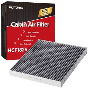 lot 8070 image: Puroma 1 Cabin Air Filter Activated Carbon for CP182 CF11182 Honda Acura