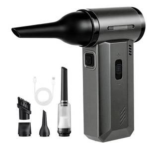 lot 8099 image: ODISTAR Compressed Air Duster - 130000 RPM Super Power Electric Air Duster, Rechargeable Cordless Air Blower with Stepless Speed Adjustable for Computer, Keyboard, Car, Home, Office