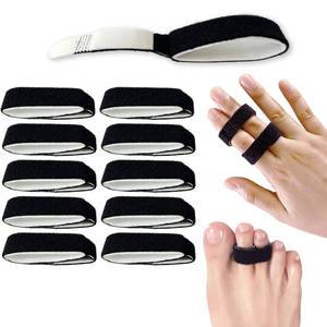 lot 8119 image: Finger Buddy Straps, 10PCS Buddy Tape Finger Straps for Finger Support