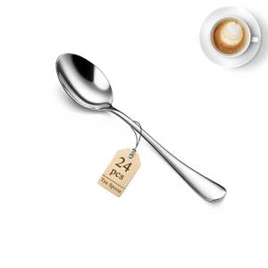 lot 10189 image: Demitasse Espresso Spoons 24 Pieces 5.5, Berglander Stainless Steel Mini Spoons Set for Coffee, Dessert, Ice Cream, Metal Cutlery for Home, Kitchen, Restaurant Caf�, Party, Wedding
