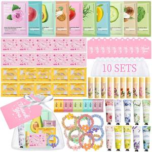 lot 11004 image: Sulily 90 Pc Spa Party Supplies Gift Set