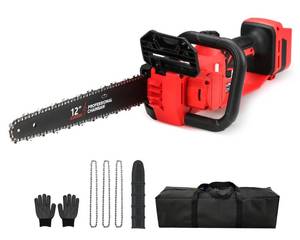 lot 11984 image: FXAFXA Brushless Electric Chainsaw 12 M18 18V