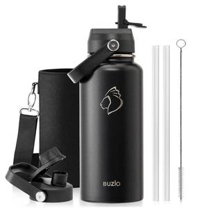 lot 11992 image: BUZIO Insulated Stainless Steel Water Bottle 32 oz
