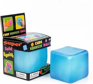 lot 12217 image: Lmptao Ice Cube Squishy Toy Blue