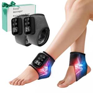 lot 12223 image: imgrose Foot Renew Massager Cordless Heated Wrap 2pc