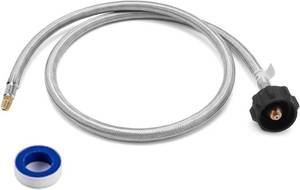 lot 12251 image: MOASKER 3 FT 14 RV Propane Hose QCC1 Connector