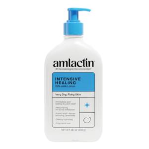 lot 12260 image: AmLactin Intensive Healing Body Lotion, 15% Lactic Acid, 14.1 oz