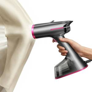 lot 13485 image: DRFLASH Vacuum Steamer for Clothes, 2 in 1 Handheld Steam Iron with Suction