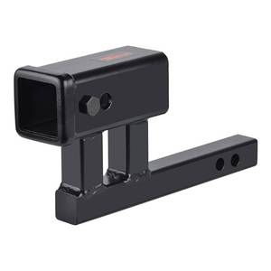 lot 13505 image: Towever 84125 Towever 1.25 to 2 inch Hitch Adapter, 4.25 inch Hitch Rise for Hitch Extender, 350 lbs TW
