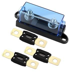 lot 14475 image: VOZINMOST Mega Fuse Holder with 60Amp Bolt-on Fuse for Automobile Repair, Mechanical Equipment