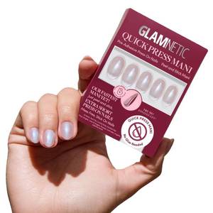 lot 14496 image: Glamnetic Press On Nails- Quick Press No Glue Mani Extra Short Oval 30pc