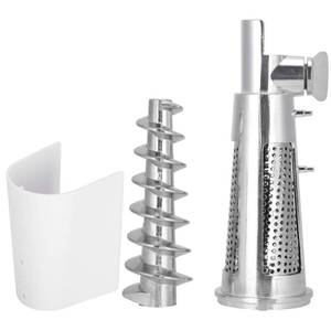 lot 14498 image: Aqur2020 Tomato Juicer Accessories for Mixer Attachment with Meat Grinder Screw Shaft, Aluminium Alloy Filter Sleeve Baffle