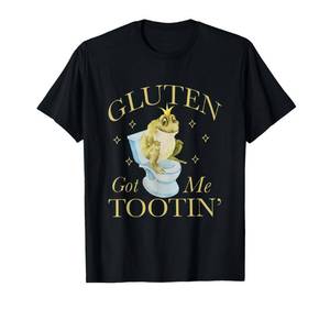 lot 20055 image: Gluten Got Me Tootin Apparel T-Shirt Large