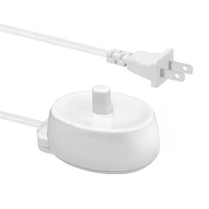 lot 20065 image: Superer Replacement Charger for Braun Oral-B Electric Toothbrush, iO Series 23456, Pro 100030005000, Vitality, Smart, Genius, Model 3757, IP67 Waterproof Charging Base with 4 ft Power Cord