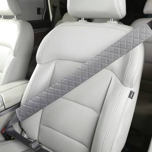 lot 20074 image: HighnessHwoo Extra Long Seatbelt Covers for Adults Kids Women & Men, Soft Car Seat Belt Strap Cushion for Sedan, SUV, Trucks, Shoulder Neck Chest Protector Pads, Auto Accessories, 1pc, Gray, 25.5in