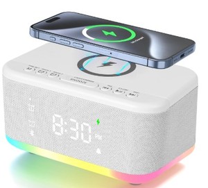 lot 13500 image: Fansbee Smart Bluetooth Alarm Clock Radio A21-b