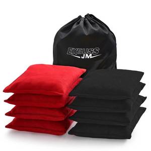 lot 1479 image: JMEXSUSS Cornhole Bags BlackRed