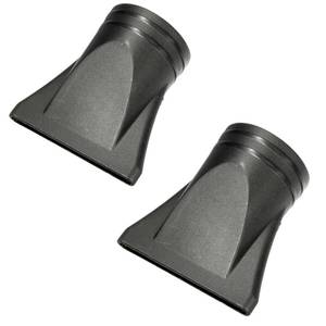 lot 2220 image: 2Pcs Black Hot Professional Salon Hairdressing Tool Hair Dryer Nozzle Wide Design Useful Convenient Design Styling Tools Hair Dryers Accessories