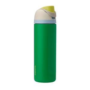 lot 2254 image: Owala FreeSip Stainless Steel Water Bottle 24 oz Putting Green