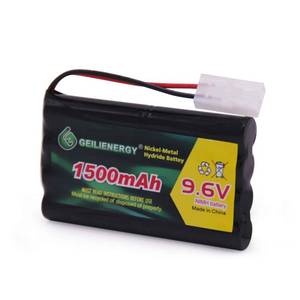 lot 2275 image: QBLPOWER 9.6V 1500mAh NI-MH Rechargeable Battery Pack Tamiya Plug for RC Car Boats Robots 1Pack